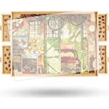 Gamenote Jigsaw Puzzle Board With Drawers Cover Mat Portable Large