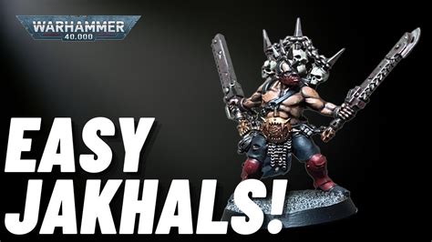 How To Paint New Jakhals For World Eaters Simple And Quick YouTube