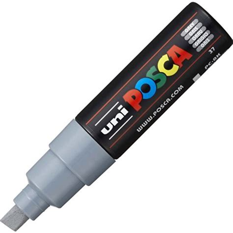 Uni Posca Marker Pc 8k Bold 8 0 mm Grey Fiyatı Taksit Seçenekleri