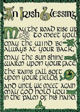 Irish Funeral Blessings • Globerove.com