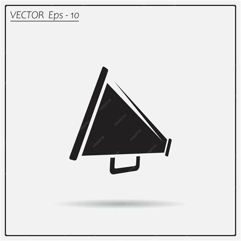 Premium Vector Megaphone Icon