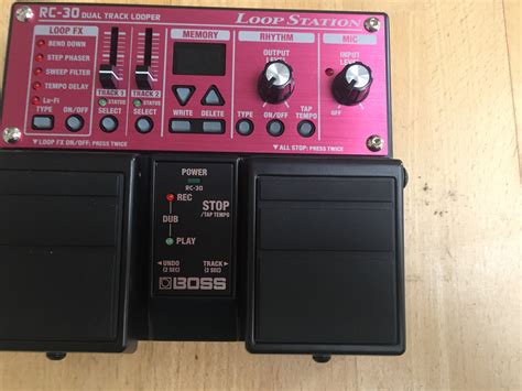 Rc Loop Station Boss Rc Loop Station Audiofanzine