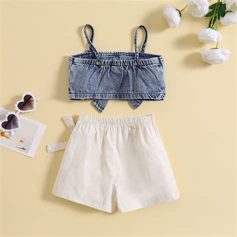 Cathalem Trendy 2 Piece Outfits for Kids Cutey Toddler Baby Girl ...