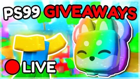 LIVE PS99 Trading Giveaways YouTube