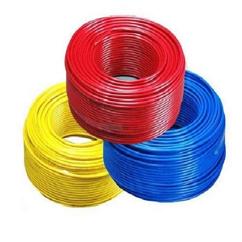 Sqmm Pvc Insulated Flexible Wire At Rs Roll Pvc Coated