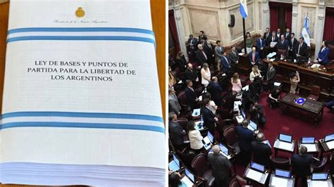 Ley Bases Qu Significa Que Hay Dictamen En El Senado