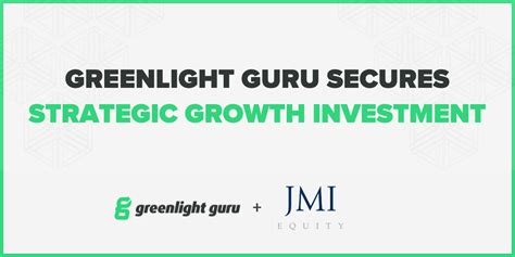 Greenlight Guru Receives Strategic Growth Investment From Jmi Equity