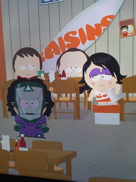 Raisins girls care about the whites!!!!!! #RIPJasonWhite : r/southpark