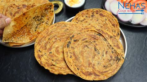 Methi Paratha Recipe Methi Lachha Paratha How To Make Lachha