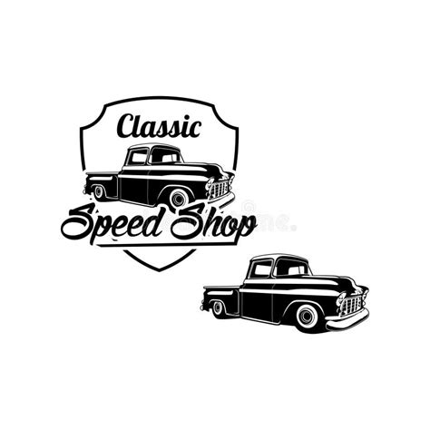 Classic Speed Shop Logo Vector Stock Vector - Illustration of badge, automotive: 151305305