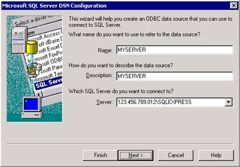 How Do I Get This SQL Server ODBC Connection Working Server Fault