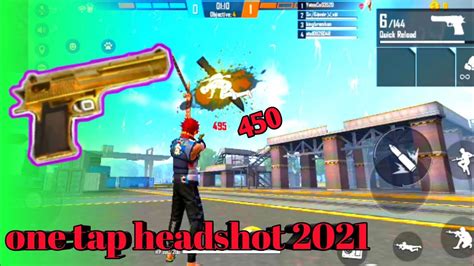 Free Fire One Tap Headshot Trick 2021 Youtube