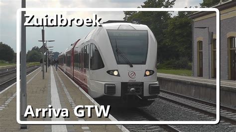 X Arriva Spurt Gtw Vertrekt Van Station Zuidbroek Youtube