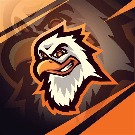 Eagle sport mascot logo design 23362186 Vector Art at Vecteezy