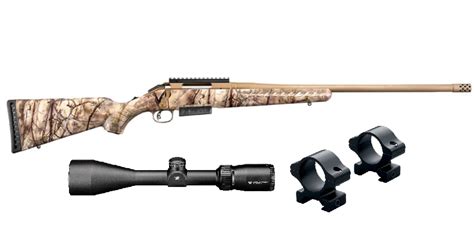 Ruger American Rifle Bushmaster Gowild Camo With Vortex Crossfire