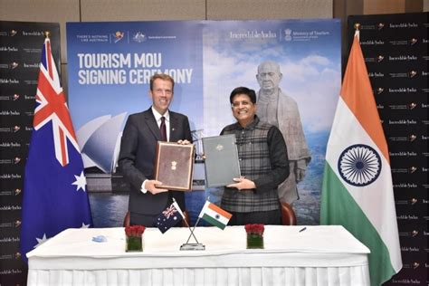 India And Australia Sign Mou On Tourism Cooperation Travelobiz