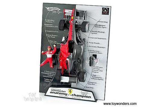 Mattel Hot Wheels Racing Ferrari F Formula Anatomy Of A Champion W Micheal Shumacher