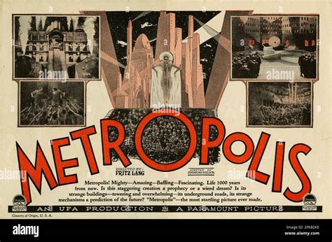 Metropolis Poster High Resolution Stock Photography And Images Alamy