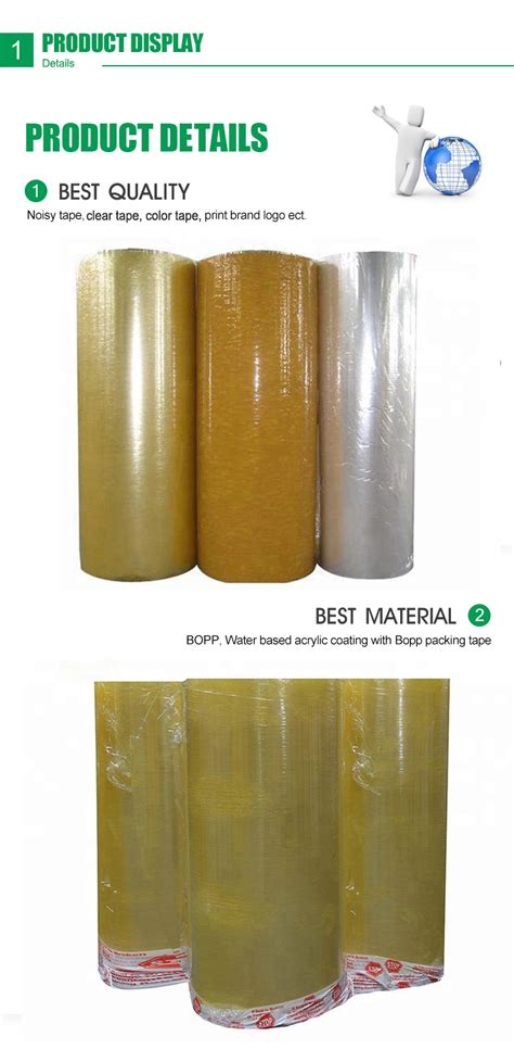 Bopp Packing Tape Jumbo Roll Bopp Adhesive Packaging Tape Industrial