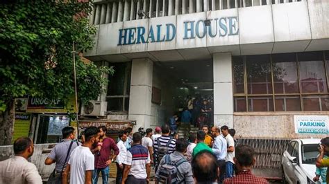 National Herald Case Ed Seizes Assets Worth Rs 752 Crore Congress