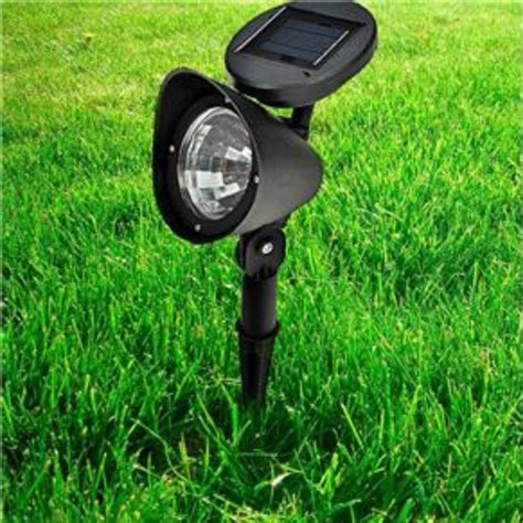 Kit 2 Luminária Solar Jardim Spot Refletor 5x Forte Verde R 120 00