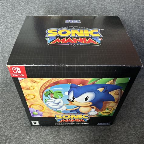 Sonic Mania: Collector's Edition | BOX AND METALLIC CARD ONLY No Statue ...
