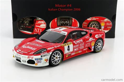 MATTEL HOT WHEELS L9533 Scale 1 18 FERRARI F430 N 4 TROFEO PIRELLI ITALIAN CHAMPION 2006