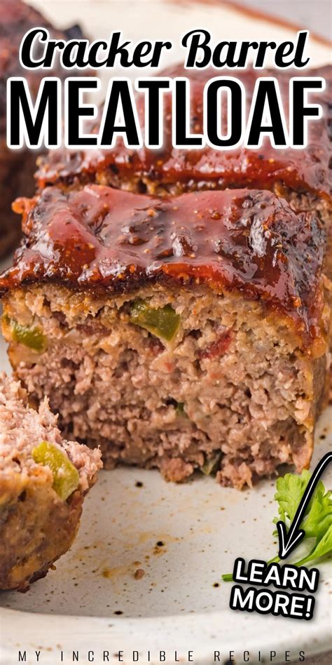 Copycat Cracker Barrel Meatloaf Recipe Artofit