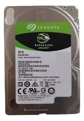 Seagate Barracuda Interno Hd De Mm Tb St Lm Color