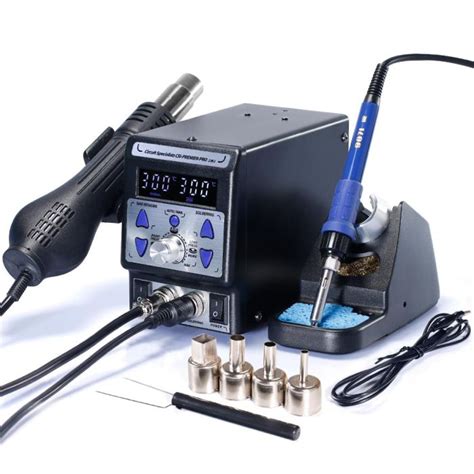 CSI Premier Pro Desoldering Hot Air Rework Station With 60W Soldering Iron