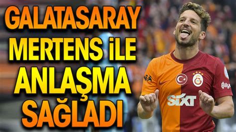 Galatasaray Mertens ile anlaştı İşte maaşı