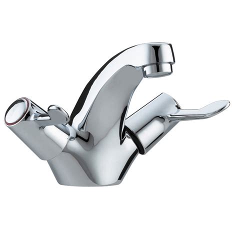 Bristan Value Lever Mono Basin Mixer W Pop Up Waste Chrome Plated