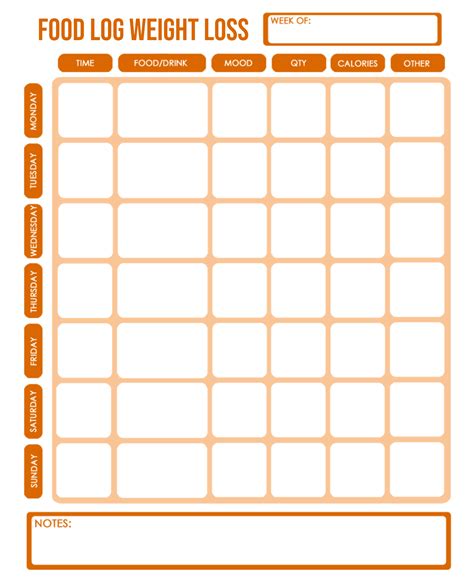 12 Best Printable Weight Log Sheet Printablee Com 12 Best Printable Weight Log Sheet