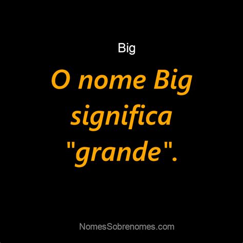 Qual O Significado Da Palavra Big LIBRAIN