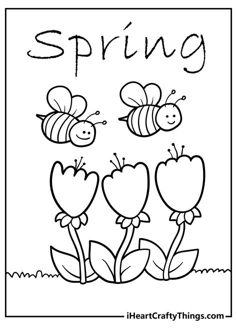 Coloring Pages Preschool Full Page