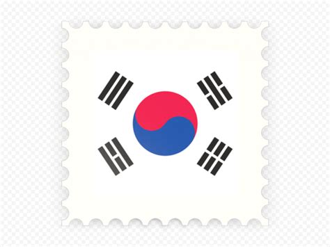 HD South Korea Flag Painted On Hand PNG Citypng