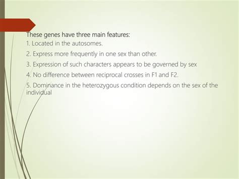Sex Linked Sex Influenced Sex Limited Traits In Poultry Pptx Reproductive Health