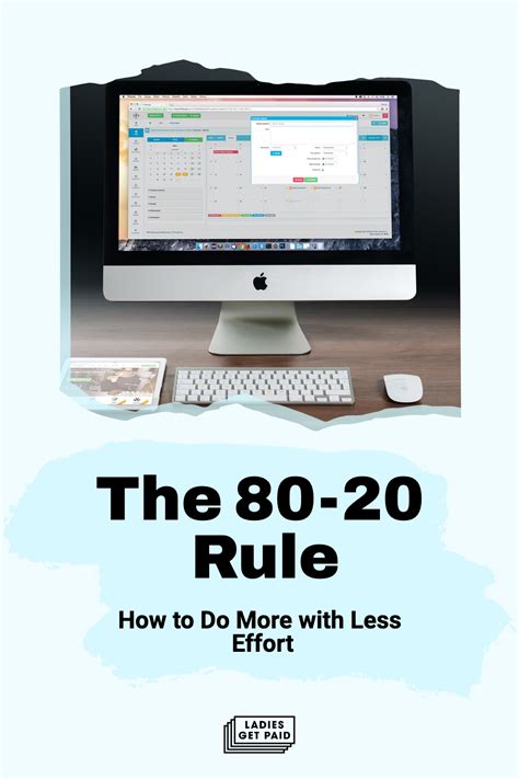 80 20 rule aka pareto principle how to do more with less effort – Artofit