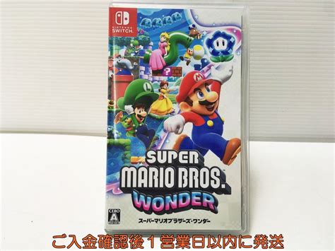 【目立った傷や汚れなし】【1円】switch スーパーマリオブラザーズ ワンダー ゲームソフト 状態良好 1a0022 024mkg1の落札