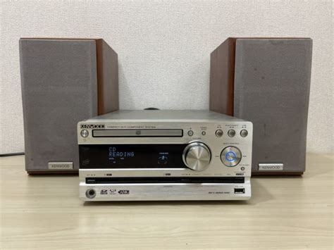 【傷や汚れあり】c312 T3 867 Kenwood ケンウッド コンパクトステレオディスクシステム Cdmdusb Rd Ude77