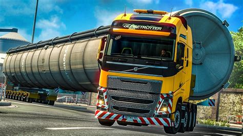 Ets Xxl Schwertransport Das Tonnen Silo Euro Truck Simulator