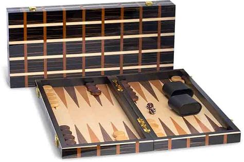 Deluxe Backgammon Set Backgammon Set Backgammon Wood Inlay