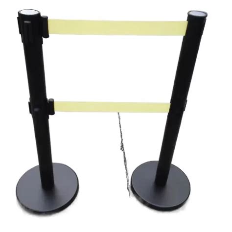 Double Belt Retractable Safety Barriers - Buy Barriers,Double Belt ...