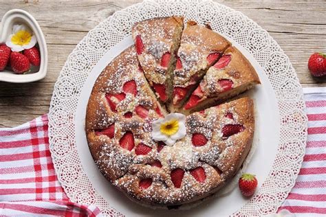 Torta Soffice Alle Fragole E Yogurt Greco Fidelity Cucina