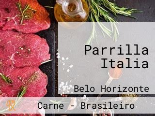 Parrilla Italia Aus Belo Horizonte Speisekarte