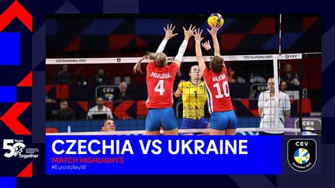 Czechia Vs Ukraine I Match Highlights Finals I Cev Eurovolley