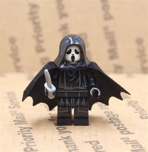 Custom Made Halloween Minifigure Ghostface Scream Killer Mini Etsy