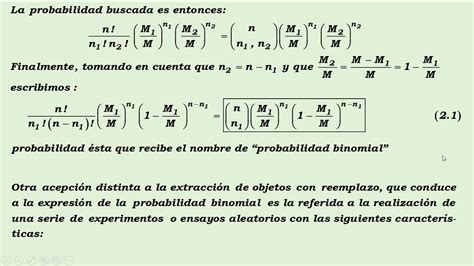 Probabilidades binomial multinomial hipergeométrica y