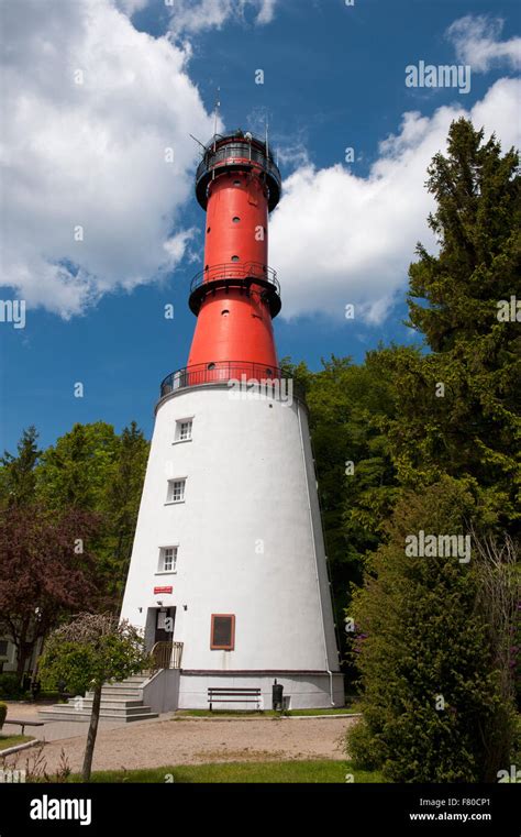 Lighthouse Of Rozewie Wladyslawowo Pomerania Poland Stock Photo Alamy