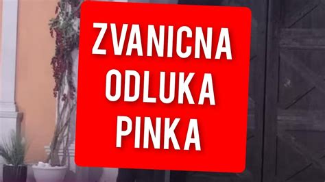 Sve Se Menja Na Pinku Produkcija Odlucila Zvanicno Javnost Okirana